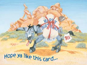 Wxicof Donkey Mule Greeting Cards