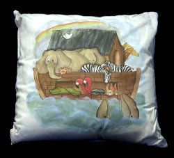 Noah's Ark Pillow