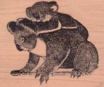 Koala Rubber Stamp