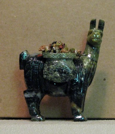 outdoor llama statue