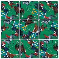 Equestrian Scramble Square